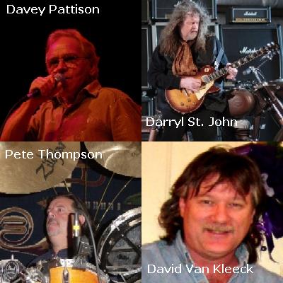 New Release "Event Horizon" featuring Davey Pattison (Trower); Darryl St. John (Davey Pattison Band); Pete Thompson (Trower); David Van Kleeck (CrossTown)
